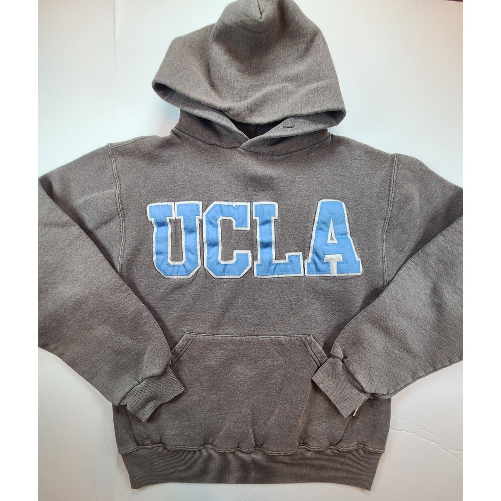 Russell Athletic UCLA Bruins Hoodie Adult S Gray Basketball NCAA Fleece Lined
